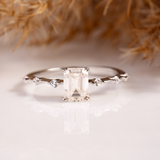 'Sophie' Moissanite Engagement Ring