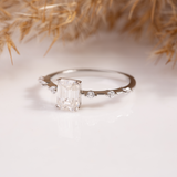 'Sophie' Moissanite Engagement Ring