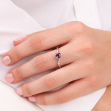 Alexandrite Engagement Ring