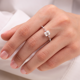 'Sophie' Moissanite Engagement Ring