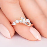 Green Moss Agate Ring