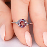 Bella Alexandrite rings - Opulentsy