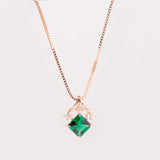 Emerald Green Vintage Pendant