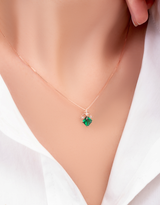 Green vintage pendant