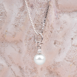 Freshwater Pearl gold necklace