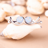 Opulent unique  White Opal Earrings - Opulentsy