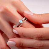 Gemstone Engagement Rings