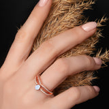 Opal Engagement Rings