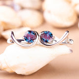 Opulent Alexandrite unique earrings - Opulentsy