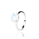 Bella' Moonstone Engagement Ring set