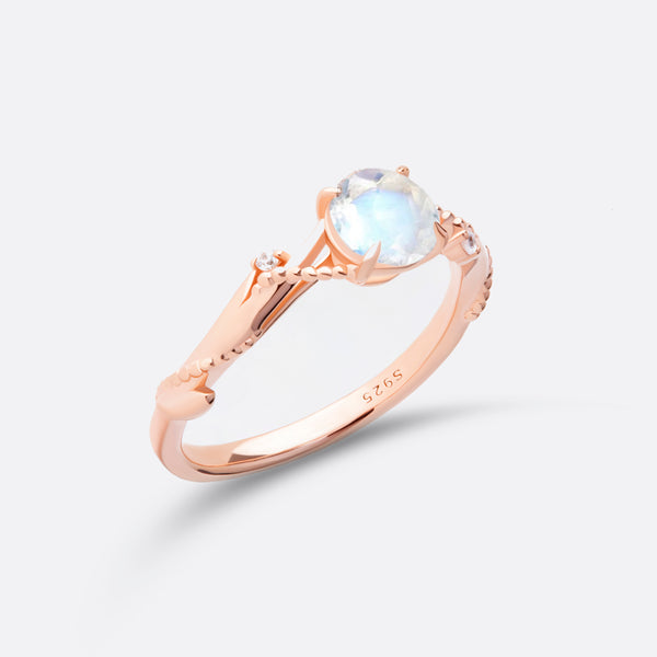Hera' Moonstone Ring