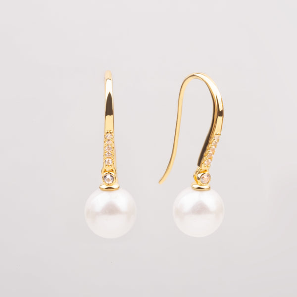 Ocean treasure' Pearl drop earrings