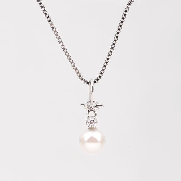 Freshwater Pearl gold necklace