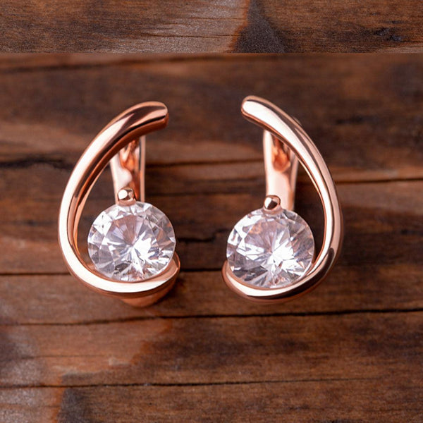 Opulent Sapphire unique earrings - Opulentsy