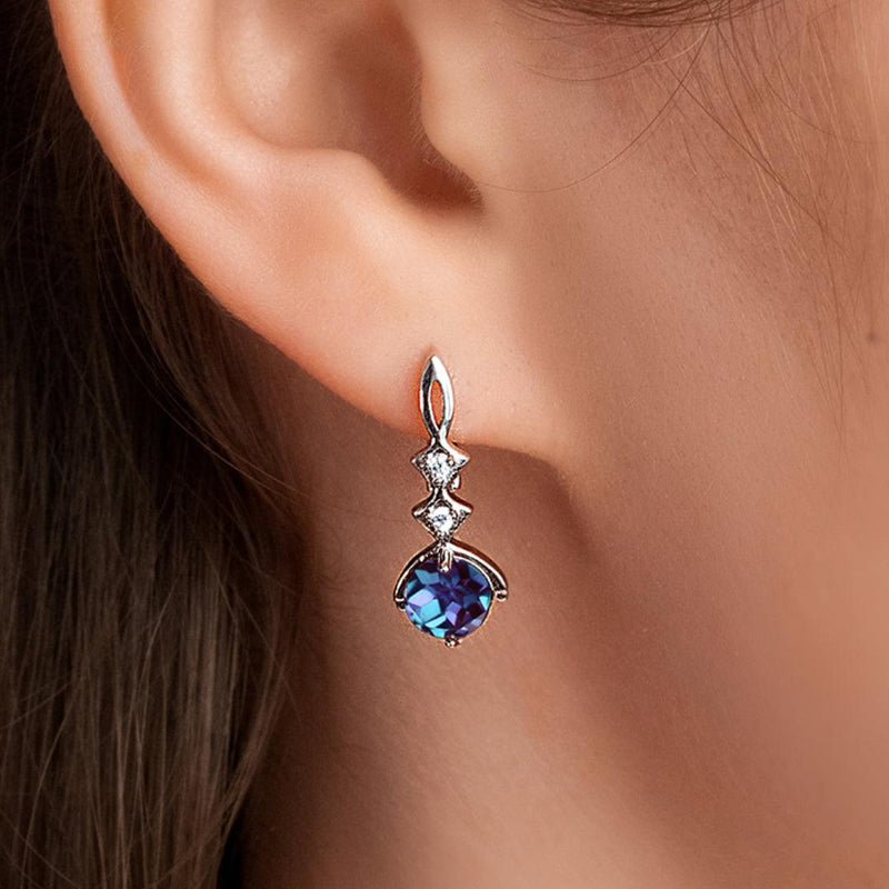 Opulent Alexandrite unique earrings - Opulentsy
